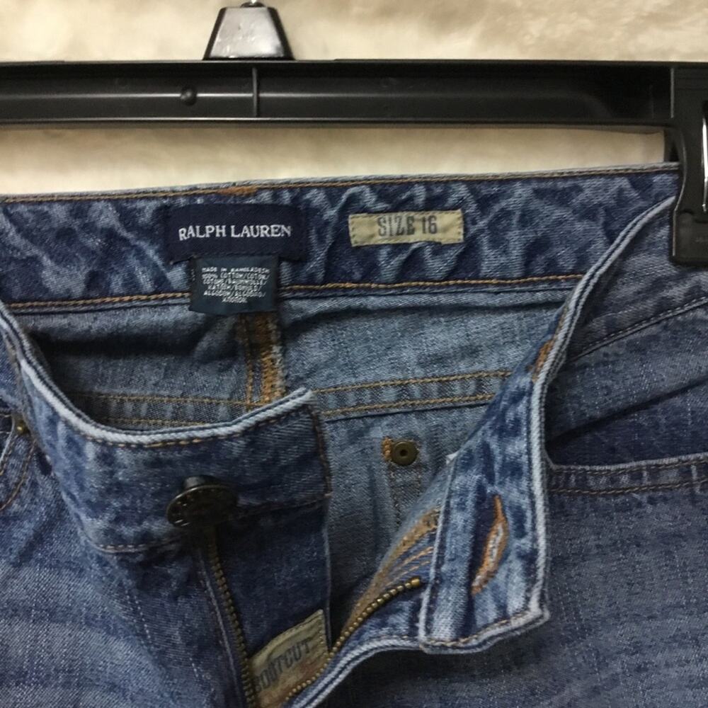 Ralph Lauren Girl Blue Jeans - Picture 4 of 7